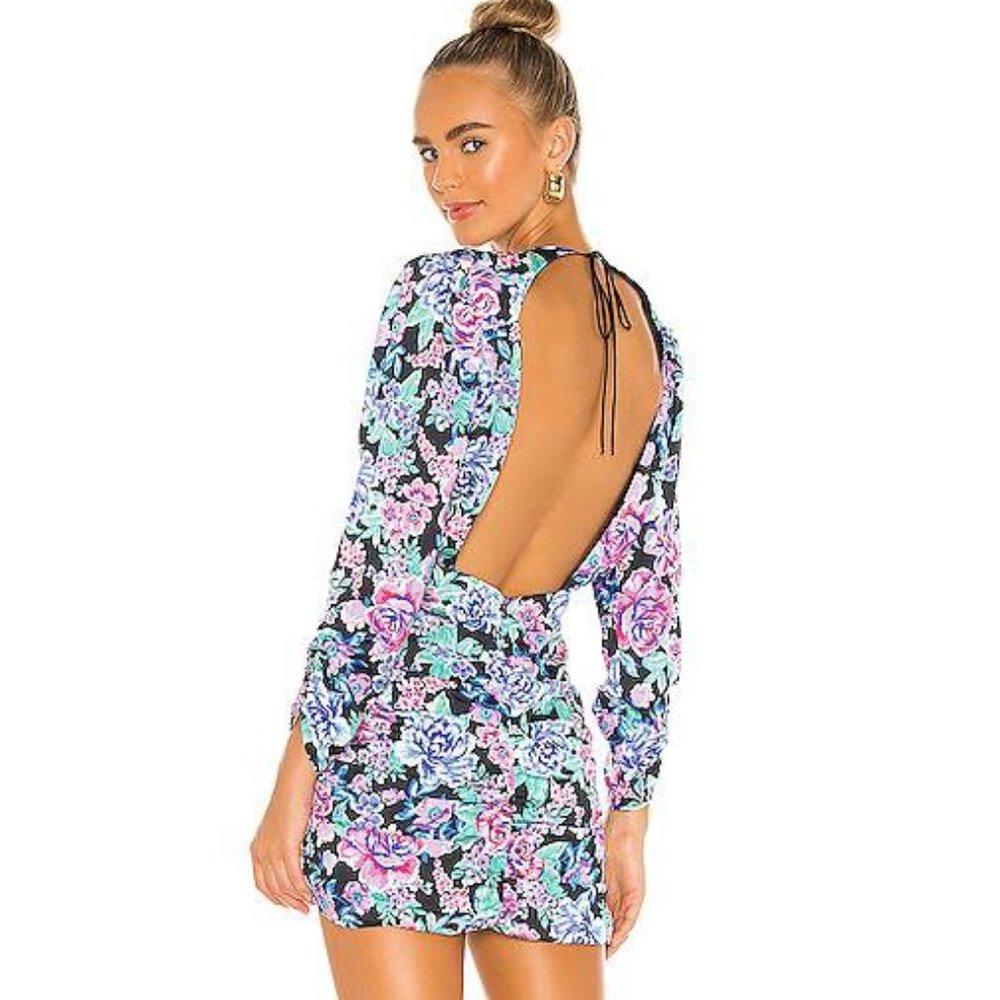 For Love & Lemons | Brandy Mini Dress Azalea Size XS